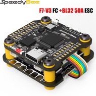 SpeedyBee F7 V3 50A Stack F722 Flight Control BL32 50A 4in1 ESC3~6S Lipo with Blackbox Analyzer Suit
