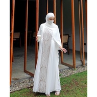 Eid kaftan - Eid abaya - white abaya - white kaftan