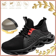 Kevlar Steel toe shoes, safety shoes, anti-smashing and anti-piercing Sports safety shoes