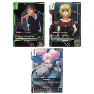 Japanese Gundam Duo Maxwell GD01-090 R /Cagalli Yula Athha GD01-096 R/ Iron Fist Punishment GD01-119