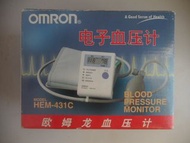 OMRON 歐姆龍 手臂式 電子血壓計 絕版HEM-431C