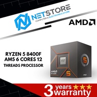 AMD RYZEN 5 8400F AM5 6 CORES 12 THREADS PROCESSOR - 100-100001591BOX