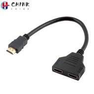 CHINK HDMI Splitter 1 Input 2 Output 1080P Converter Adapter Wire