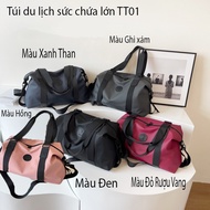 Fashion Waterproof Travel Bag TT01 – Large Size 45cm, For Clothes, Gym, Business – 6 Luxurious Color