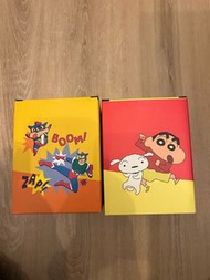 蠟筆小新/變色杯子一對/全新品/收藏品/超人