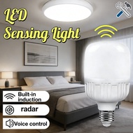 E27 Smart Sensor LED Light Bulb Night Motion Sensor Induction Hallway Light E27 Bulb Holder
