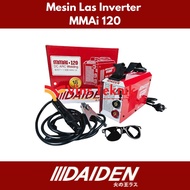 Ready Mesin Las listrik Inverter MMAI 120 DAIDEN MMAI120