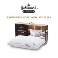 Hallmark 5-Star Hotel Pillow & Bolster | Medium 1700g TENCEL / Firm 2100g Cotton | Premium Hotel-Gra