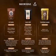 Weasel Flavored Coffee (Silver) Rustic Roasted Beans (250g) Ban Me Gold 100% Pure Weasel Coffee - Ho