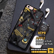 Case iphone 6 Plus 6S Plus Case hp iphone 6 Plus 6S Plus Depo Casing [GDM1] Premium Glossy Case Cust