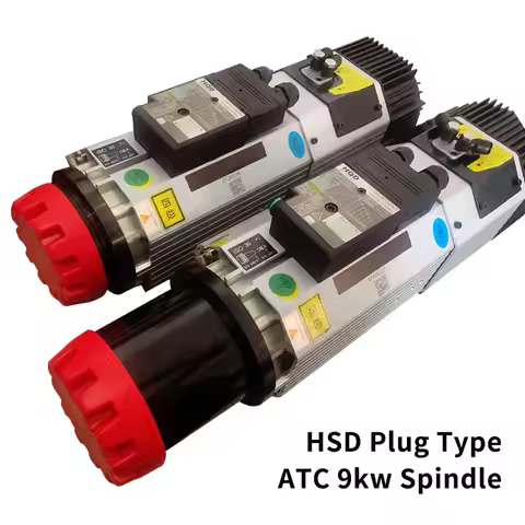HQD 9kw GDL70-24Z/9.0 Iso30 Milling Machine Spindle Atc ISO30 Spindle Motor for Engraving MDF Acryli