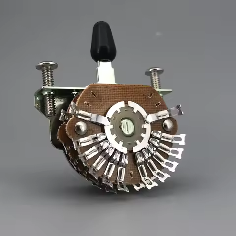 Oak Grigsby 4-Pole Double Wafer 5-Way Super Mega Selector Switch for Strat and tele Guitar Accessori