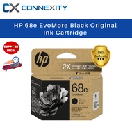 HP 68e EvoMore Black Original Ink Cartridge Envy Black Ink Cartridge HP 68e Ink Cartridge Black Inkj
