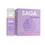 SAGA Organic Sleep Shots | Contains Adaptogens & Mushrooms - Valerian Root, Reishi, & GABA | High Bi