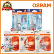 OSRAM H1 H3 H4 H7 H11 HALOGEN BULB MENTOL DEPAN KERETA MOTOR [100% ORIGINAL OSRAM]
