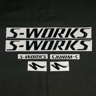 S-WORK bike sticker decal design waterproof long lasting