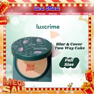Luxcrime - Blur & Cover two way cake - 8.5 gr TWC Long-Lasting Packaging