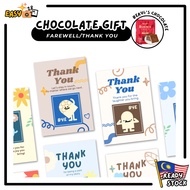 Farewell 1Pcs Chocolate Beryl's Resignation Graduation Thank You Goodbye in Bulk C4