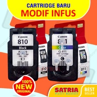 Catridge BARU Canon 810 811 Mode Modif Infus Cartridge Tinta PG-810 CL-811 iP2770 MP287 MP237 MX366