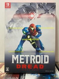 《今日快閃價》（中古二手）日版 鐵盒 限量版 Switch NS遊戲 銀河戰士 密特羅德 生存恐懼 Metroid Dread [Special Edition]  中英日文版 限定版 特別版 稀有品