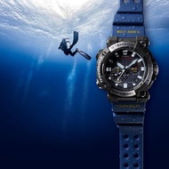 佐敦門市 現貨 100% 全新 Casio G-Shock 最新推出 GWF-A1000-1A2 藍色 All New 7th Generation Frogman 第七代 蛙人 Analog 行針 藍牙 Bluetooth Master of G 潛水錶 Diver's watch 一年保養