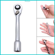 RPAN Portable Reversible Ratchet Wrench Useful Square Hole Socket Wrench Tool