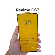 LAYAR Tempered Glass Realme C67 6.72" Anti-Scratch Full Screen Glass