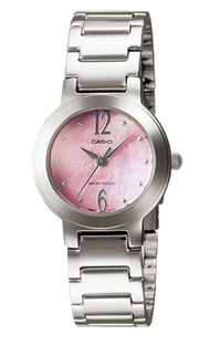 Casio Standard นาฬิกาข้อมือผู้หญิง สายสแตนเลส รุ่น LTP-1191,LTP-1191A,LTP-1191A-4A1 - สีเงิน