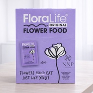 อาหารดอกไม้ อาหารพืช ชนิดผง กล่องละ 200 ซอง Plant food Flower food by Floralife (powder) 200 packets