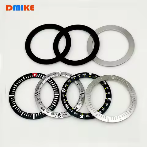 41mmx32mm King Samurai Watch Bezel Insert Ring Fit for King Samurai SRPF79K1 Watch Case Stainless st