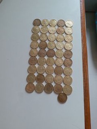 香港:前殖民地:(5毫硬幣):風水錢:全部1977年:(女皇頭):可散買 25個:共46個