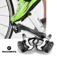 outlet RockBros Bike Cycling Pedals Road Selflock  SPDSL Cleats(Free Tire stick)