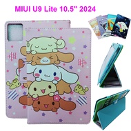 สำหรับ MIUI U9 Lite 10.5 "2024แอนดรอยด์13 MXS แท็บเล็ต PC 10.5นิ้วแฟชั่นเคสทั่วไปลายตัวการ์ตูนน่ารัก