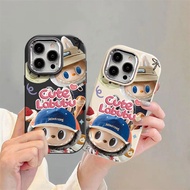 Baseball cap Labubu Case For Redmi 10 10C 12 12C 13C 14C A4 A3 Pro 9 9A 9i 9T A1 A2 A1+ A2+ POCO M6 