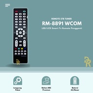 Remote Tuner Digital RM-8.8.9.1 Stb Tv Mesin China W-C-O-M