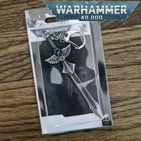Starforged Genuine Warhammer 40K Keychain Hanging Creative Peripheral Backpack Bag Exquisite Keychai