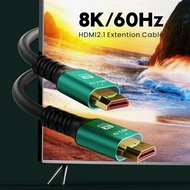 8K HDMI Cable for TV Box PS5 USB HUB Ultra High Speed Certified 8K@60Hz HDMI Cable 48Gbps eARC Dolby