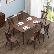 Dining Table Kitchen Rectangular Table Canteen Simple Restaurant Restaurant Family Restaurant Nordic