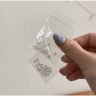 Velvetpink.acc | 5 bag plastic earrings