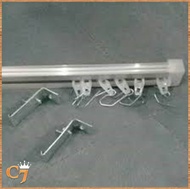 batang gordeng 2 meter full set, rell batang gorden kotak 2 meter, rel batang gorden kotak 2 meter,