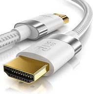 CSL - 8k / 4k HDMI Cable 2.1/2.0-5m - 8K @ 60Hz / 120Hz - 4K @ 240Hz - 48 Gbit/s - 3D - Ultra High S