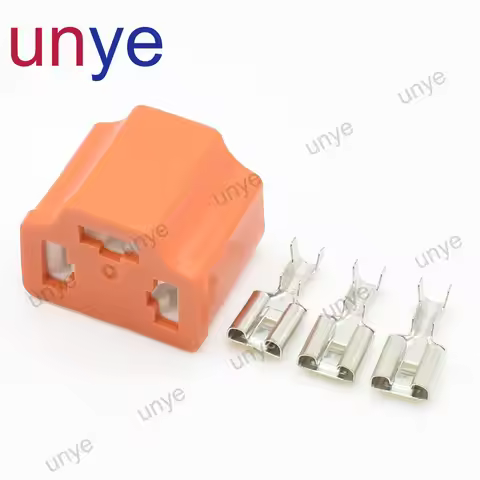 1-20Sets 3 Pin H4 Plug-in Ceramic Connector 7.8 Ceramic H4-2A