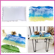 INF Rectangle Ornament River Table Making Silicone Mold Crystal Epoxy Resin Molds