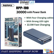 REMAX RPP-199 30000mAh POWER BANK | 22.5W FAST CHARGING | MULTIPLE PORTS
