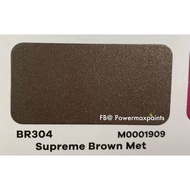 AIKKA BR304 SUPREME BROWN MET 4:1 2K BRAKE CALIPER PAINT With HARDENER