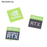 MyriadU RTX 3090TI 3080TI 3070 3060 desktop sticker laptop graphics card label