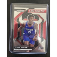 KOBE BROWN 2023-24 PANINI PRIZM EMERGENT 18