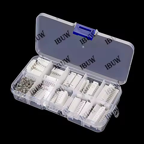 260PCS XH2.54 6/7/8/9/10 Pin Terminals Plastic Shell Wire Connector Male Female Plug Socket XH 2.54 