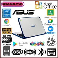 ASUS C202S White Laptop/Chromebook || 4GB RAM 16GB SSD 11.6 Display || Fresh Condition Best Chromebook Laptops