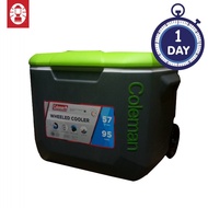 COLEMAN 60Qt Wheeled Cooler Box 🔥